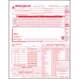 612-MP-25, 612-MP-50, 612-MP-100 J.J. Keller 5-In-1 Duplicate Loose Leaf Carbonless Driver's Daily Log Sheets