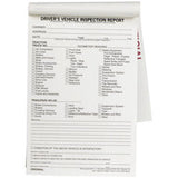115-B-25, 115-b-50, 115-b-100 J.J. Keller Detailed Carbonless Driver's Vehicle Inspection Report Value Pack