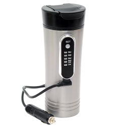 RP0719 Road Pro 12 Volt 15 ounce Premium Heated Travel Mug