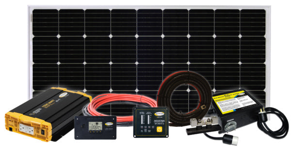 Complete Solar Panel and Inverter System - 1500 watt Weekender SW