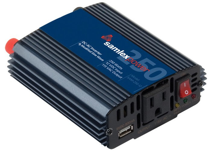SAM-250-12 Samlex America 12V 250 Watt Modified Sine Wave Power Inverter