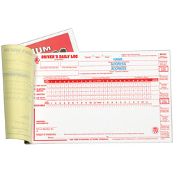 701L-25, 701L-50, 701L-100 J.J. Keller Carbonless Driver's Daily Log with No DVIR