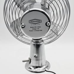 RP-1179 Road Pro 12 volt Heavy Duty Metal 2-Speed Fan - Image 3