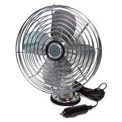 RP-1179 Road Pro 12 volt Heavy Duty Metal 2-Speed Fan