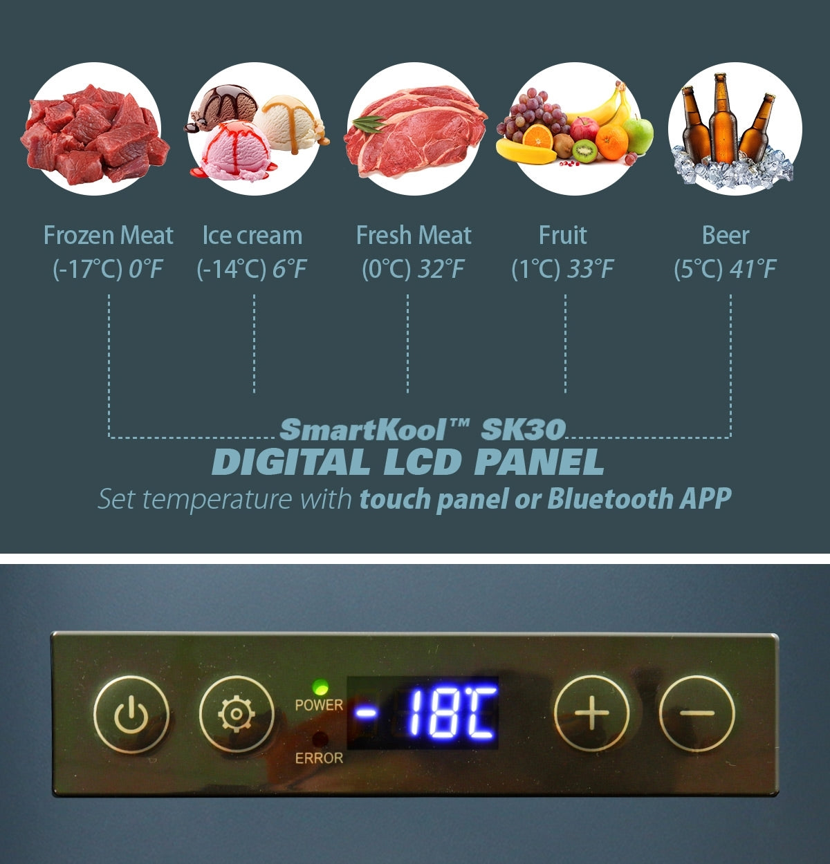 SmartKool SK40 AC/DC Bluetooth Enabled Cooler Freezer - Image 10